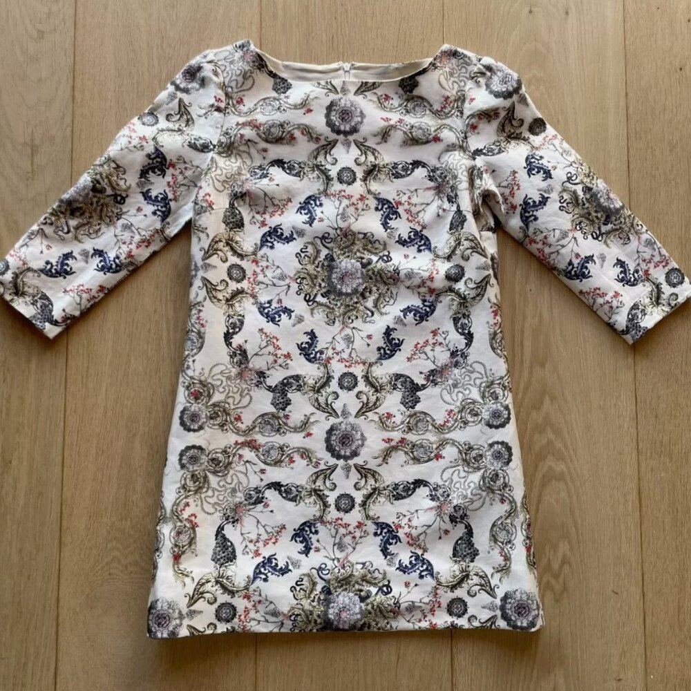 Gorgeous, rare Prabal Gurung silk minidress, in a striking scarf print. 2